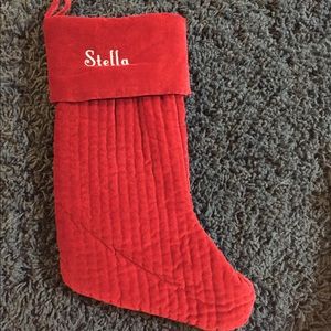 Pottery Barn Christmas Stocking